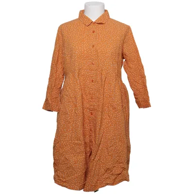 Robe chemise (Marron, Blanc) de Ml Coton