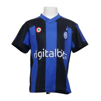 Fodboldtrøje (Blå, Sort) fra Inter Polyester