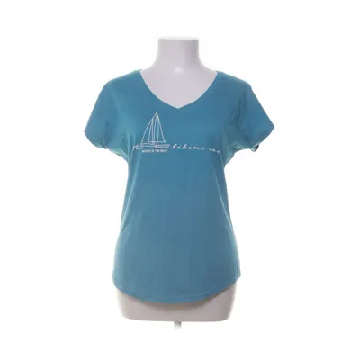 T-shirt (Grön) från Anvil Polyester, Bomull, Viskos