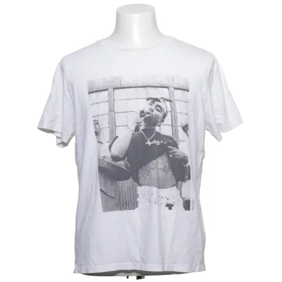 T-shirt (Hvid) fra 2Pac Bomuld