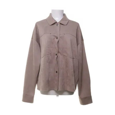Overshirt (Brown) from Gina Collection Elastane, Polyester