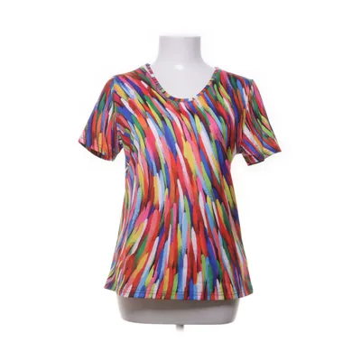 Top (Blue, Pink, Multicolored) from Maria & Gabriele Cotton, Polyester