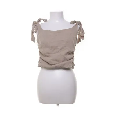 Crop top (Brown) from Free People Cotton, Elastane, Polyester