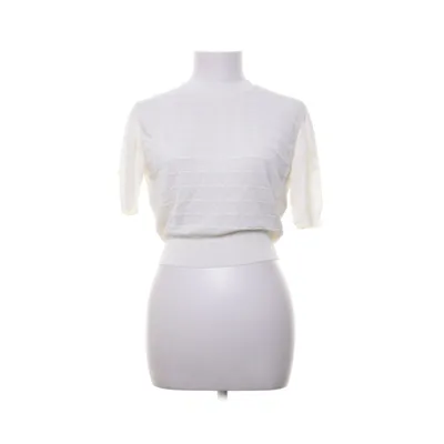 Top (White) from Zara Knit Viscose