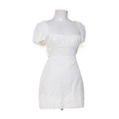 Klänning (Vit) från Zara Bomull, Linne, Viskos