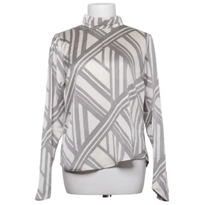 Blus (Grå, Vit) från Neo Noir Polyester