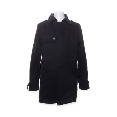Trench coat (Black) from Army of Me Cotton, Polyester