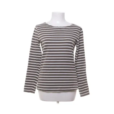 Långärmad t-shirt (Brun, Vit) från Race Marine Bomull, Elastan