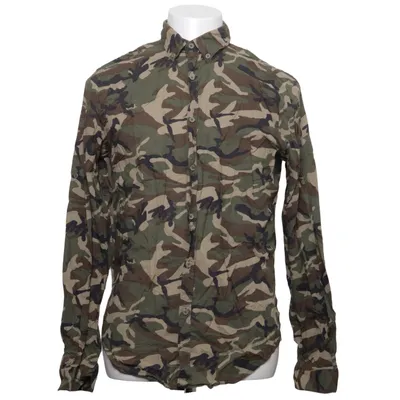 Hemd (Grün, Braun, Schwarz) von Zara Man Baumwolle