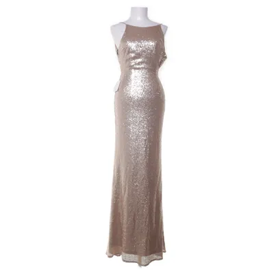 Långklänning (Beige) från Lulus Polyester, Viskos, Elastan