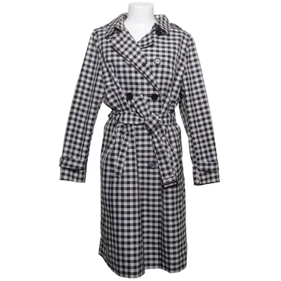 Trenchcoat (Sort, Hvid) fra Bialcon Polyester