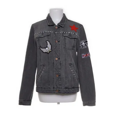 Jeansjacka (Grå, Röd, Flerfärgad) från Broken Arrow Bomull