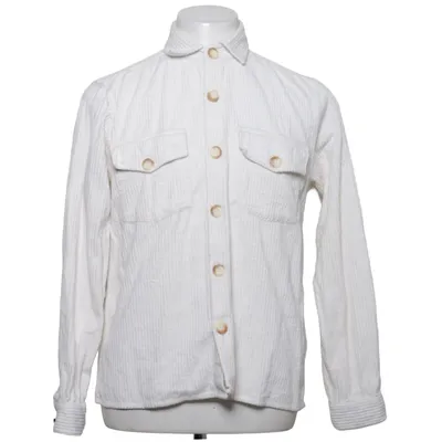 Overshirt (White) from Ciszere Cotton