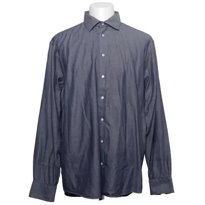 Shirt (Blue, Gray) from Gino Marcello Cotton