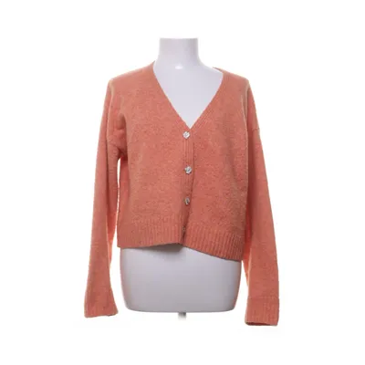 Cardigan (Oranje) van Kilky Acryl, Elastaan, Wol, Gerecycled polyester