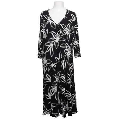 Robe (Noir, Blanc) de Klaus Modelle Élasthane, Viscose