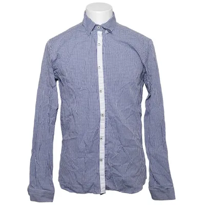 Shirt (Blauw, Wit) van Ljung Katoen, Elastaan