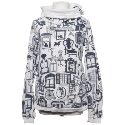Capuchon sweater (Wit, Zwart) van Killah Katoen, Elastaan