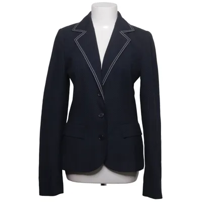 Kavaj (Blå, Vit) från Long Tall Sally Elastan, Polyester, Viskos