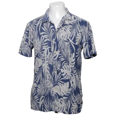 Kortärmad skjorta (Blå, Vit) från East West Bomull, Polyester