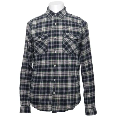 Flanellen overhemd (Blauw, Groen, Wit) van PL & CO Casual Attire Katoen