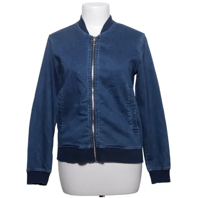 Bomber jacket (Blue) from Freewear Cotton, Elastane, Polyester