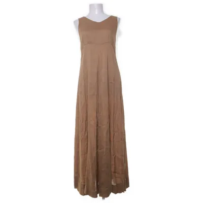 Maxi dress (Brown) from Saffran Linen, Silk