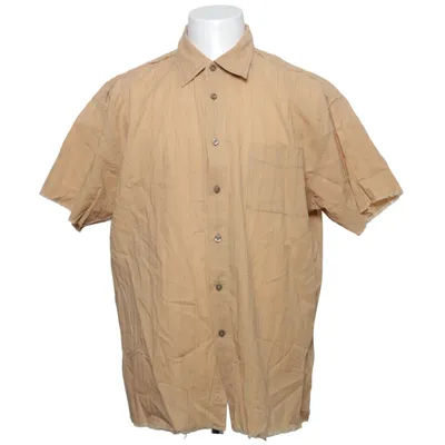 Chemise à manches courtes (Beige) de Batistini Coton