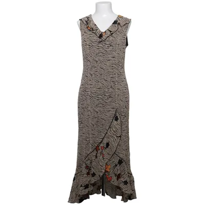 Långklänning (Beige, Svart, Flerfärgad) från Merrytime Polyester, Viskos