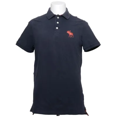 Polo (Bleu) de Abercrombie & Fitch Coton, Élasthane