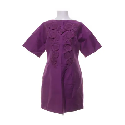 Klänning (Lila) från H&M Conscious Collection Ekologisk bomull, Återvunnen polyester, Ull