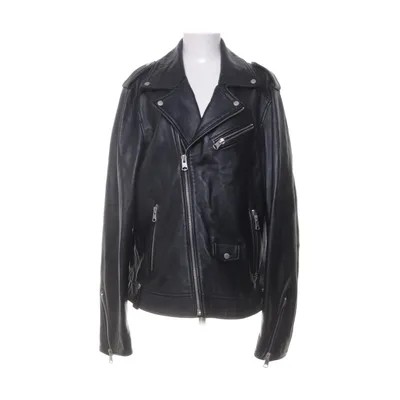 Bikerjack (Zwart) van Oakwood Leer