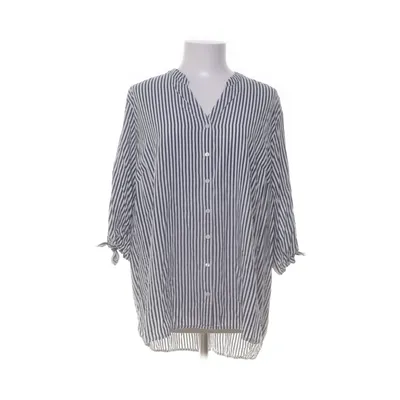 Blouse (Wit, Blauw) van XLNT by KappAhl