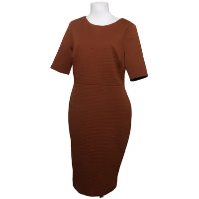 Robe (Marron) de Jake*s Collection Élasthane, Polyester