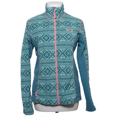 Fleecejakke (Blå, Grøn, Pink) fra Kari Traa Polyester
