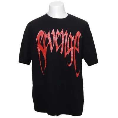 T-shirt (Zwart, Rood) van Revenge