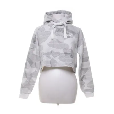 Huvtröja (Grå, Vit) från ICIW Bomull, Polyester