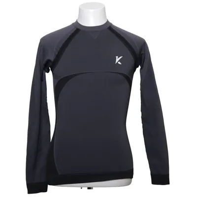 Base layer shirt (Gray, Black) from Kaytan Elastane, Polyamide, Polyester