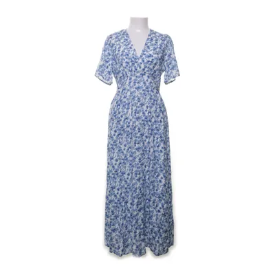 Maxi jurk (Blauw, Meerkleurig) van Dobber Viscose