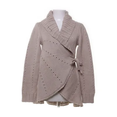 Wrap cardigan (Gray) from Bondelid Acrylic, Cotton