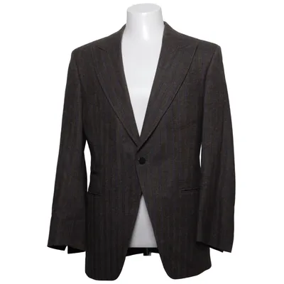 Blazer (Marron) de Lars Wallin Cachemire, Viscose, Laine