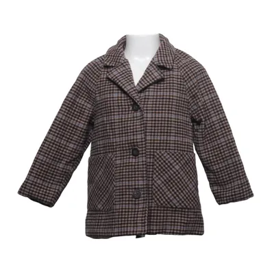 Coat (Brown, Blue, White) from Zara Polyester