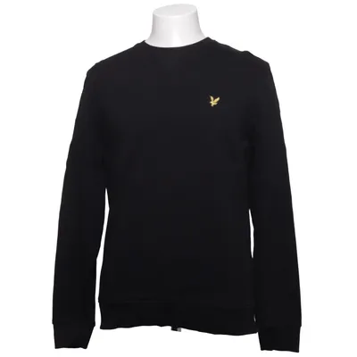 Sweatshirt (Black) from Lyle & Scott Cotton