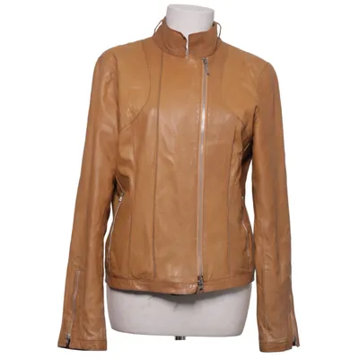 Läderjacka (Brun) från Need You Skinn, Polyester