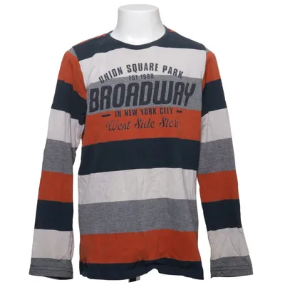 Langærmet t-shirt (Blå, Grå, Rød, Hvid) fra Lcw Teen Bomuld, Polyester