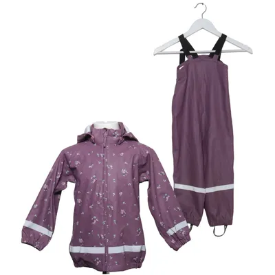 Regnställ (Lila, Flerfärgad) från Mywear Young Polyester, Polyuretan