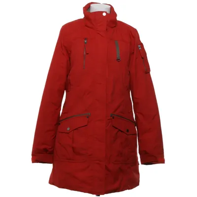 Winterjas (Rood) van Icepeak Imitatiebont, Polyamide, Polyester