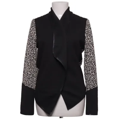 Cardigan (Sort, Beige) fra NT Fashion Bomuld, Polyester