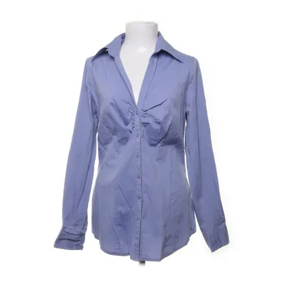 Blouse (Blauw) van Essentials Katoen, Elastaan, Nylon