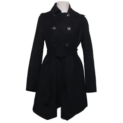 Trench-coat (Noir) de Zara Woman Coton, Élasthane, Viscose